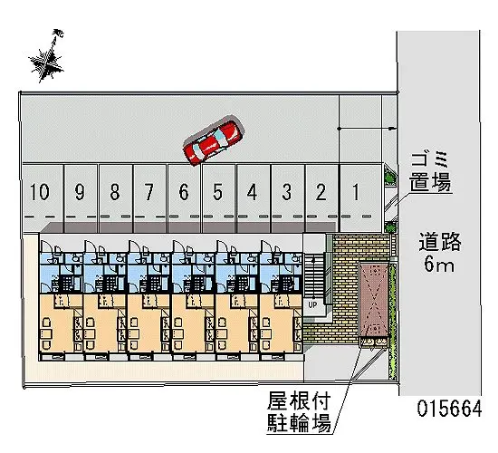 いわき市小名浜西君ケ塚町 月極駐車場